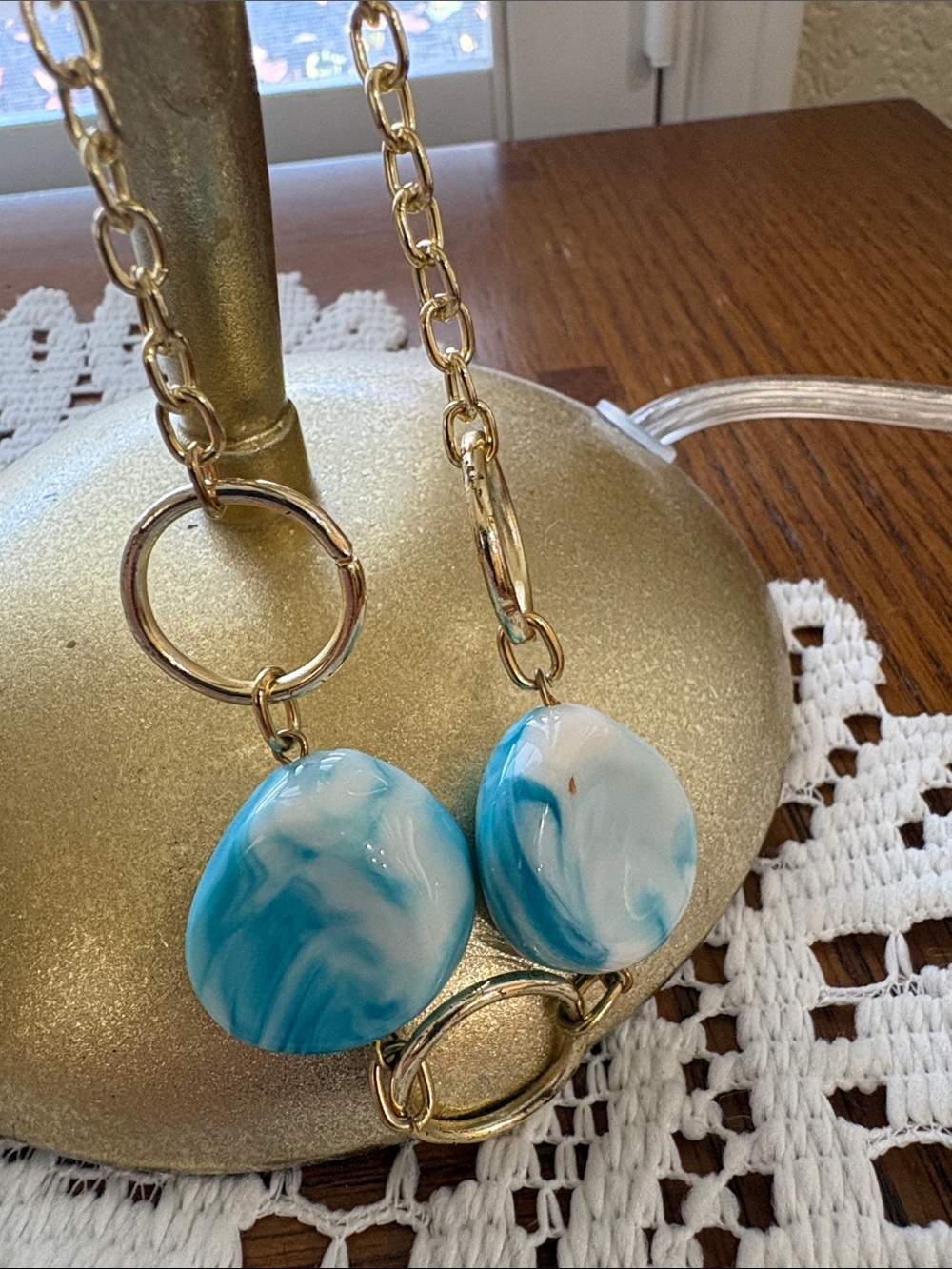 Blue beautiful bracelet